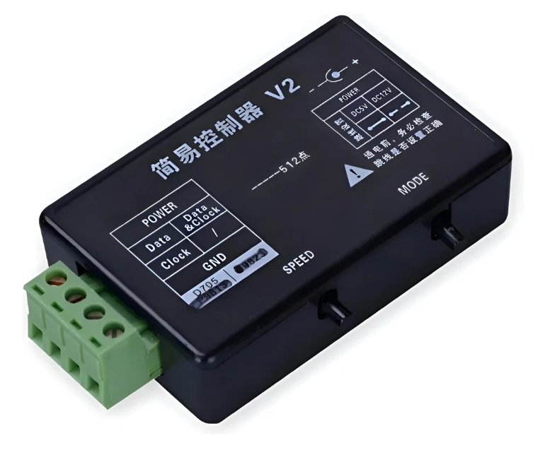 CONTROLADOR PRE-PROGRAMADO PIXEL LED